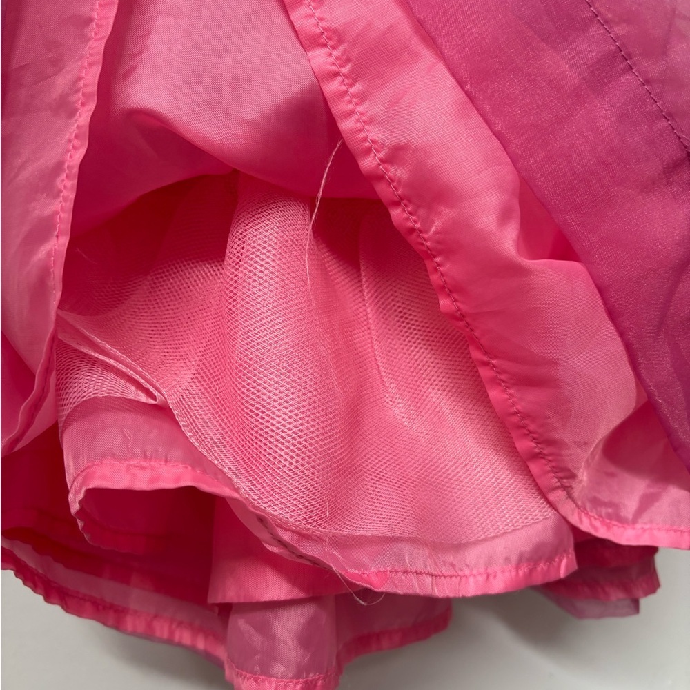 Vtg Wonder Kids Baby Girl's Tulle Dress Size 3/6 Months Easter Occasion Pink - Picture 4 of 5